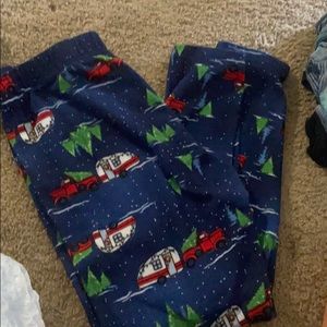 Fleece lined Christmas leggings
